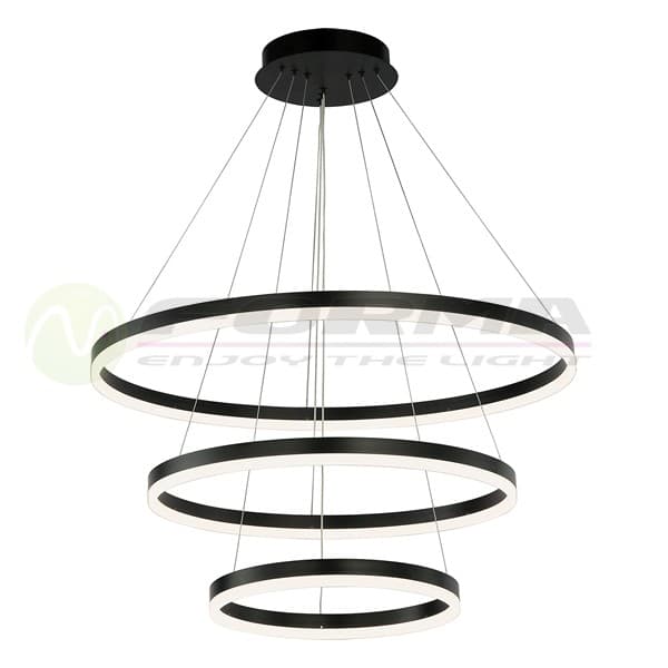 LED visilica F2047-130V BK - LED visilice