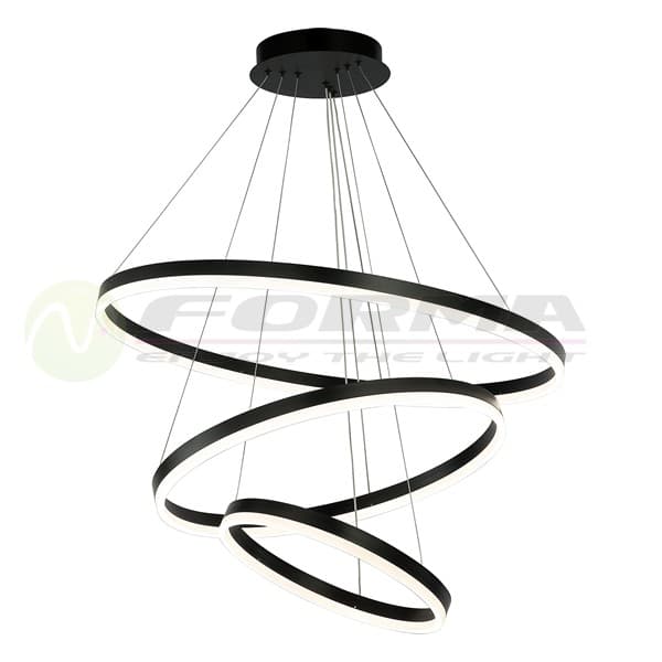 LED visilica F2047-130V BK - LED visilice