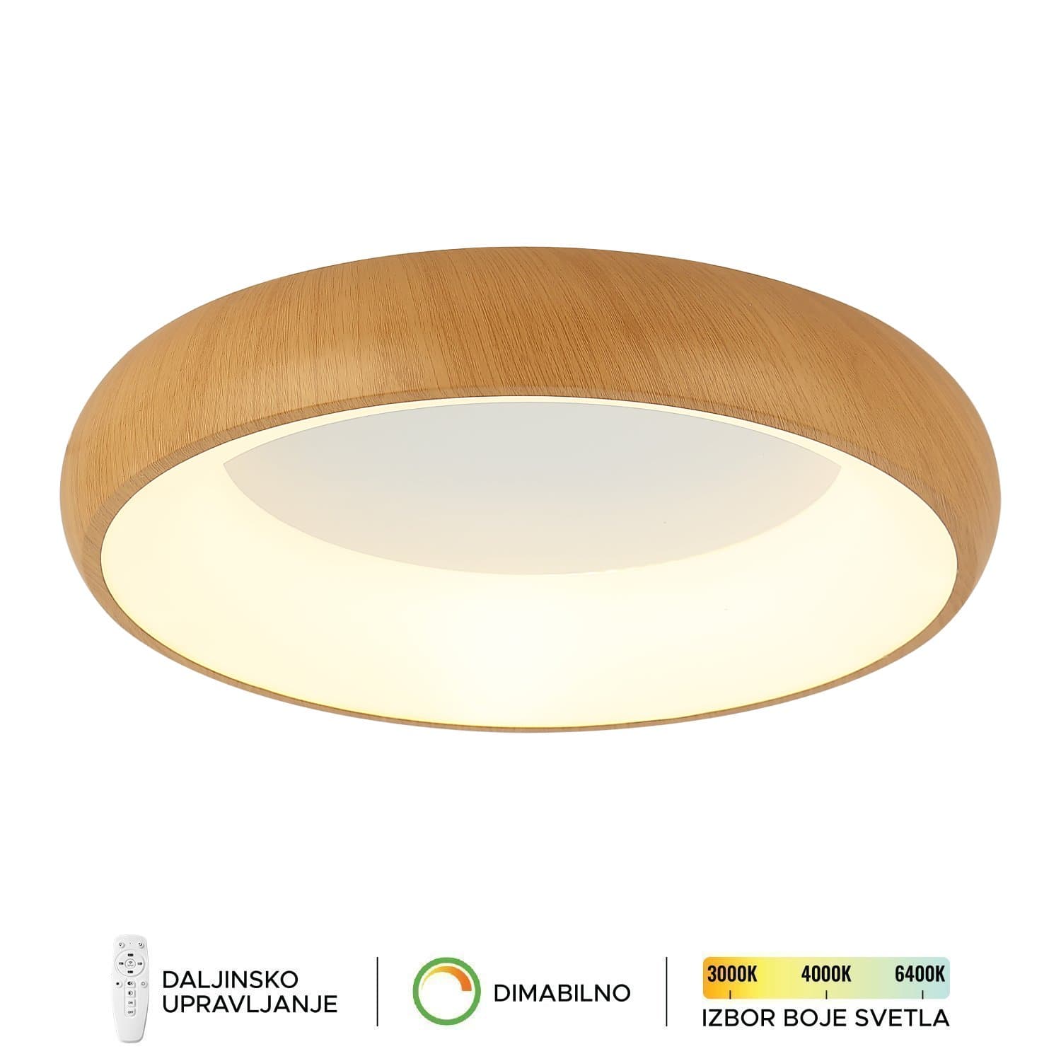 LED plafonska lampa F2081-58C WD - LED plafonjere i plafonske lampe