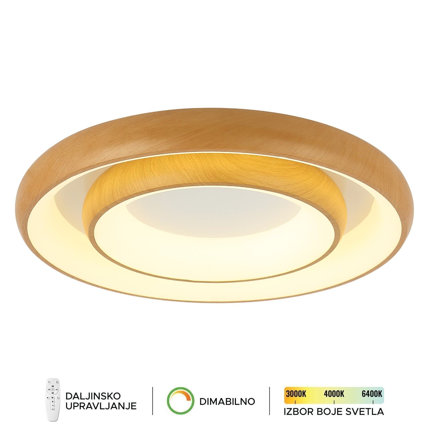 LED plafonska lampa F2081-138C WD - LED plafonjere i plafonske lampe