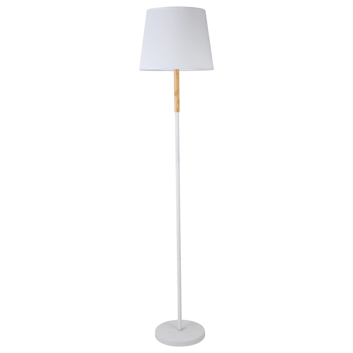 Podna lampa F7125-1F WH+WD - Podne lampe