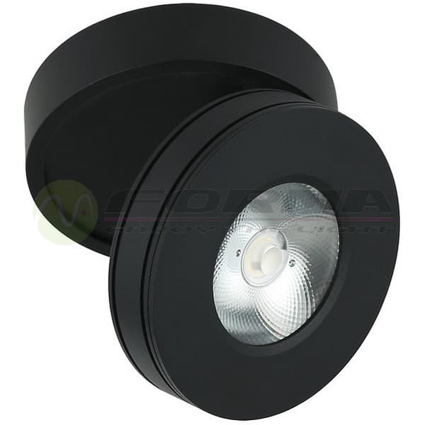 LED nadgradna lampa 7W LN-09-7 BK - LED plafonjere i plafonske lampe