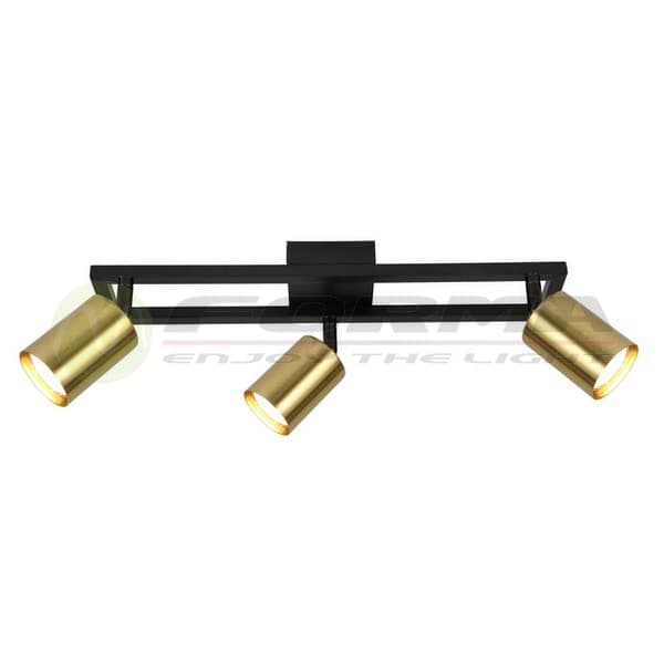 Plafonska lampa FG153-3 BK+SG - Plafonske lampe