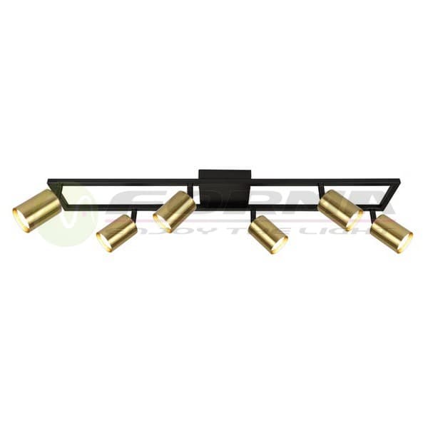 Plafonska lampa FG153-6 BK+SG - Plafonske lampe