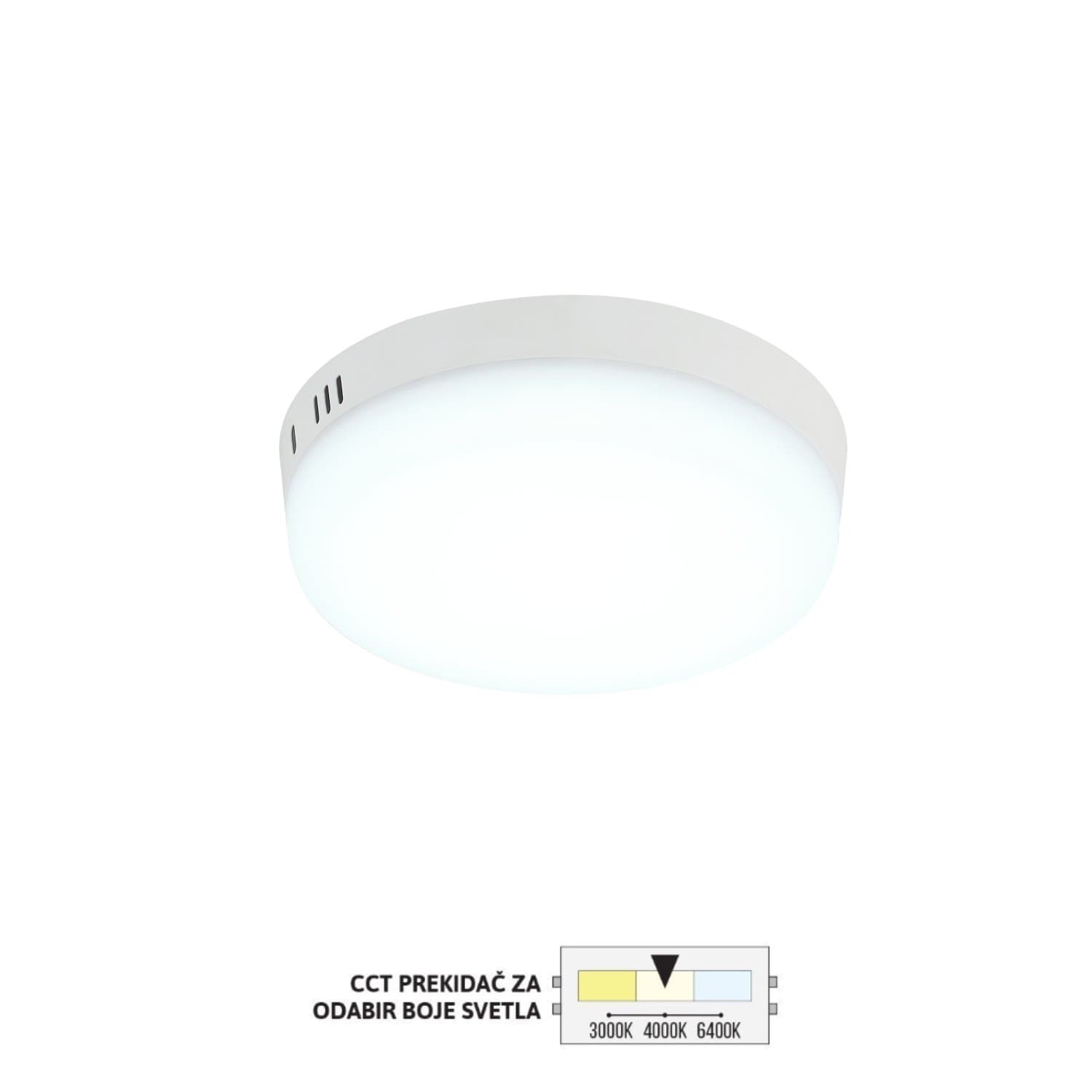 LED panel frameless nadgradni LPG-08-18R - LED Paneli