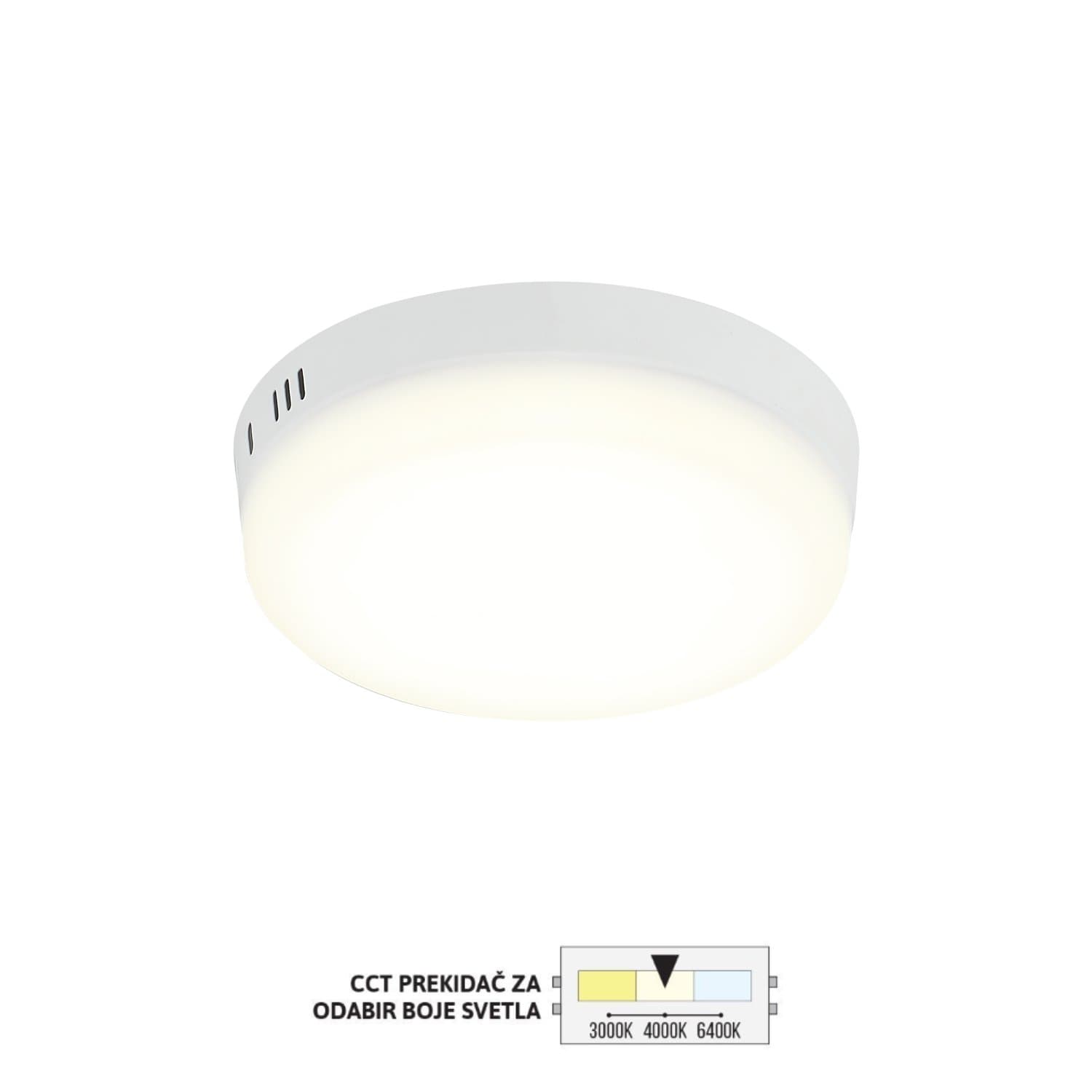 LED panel frameless nadgradni LPG-08-18R - LED Paneli