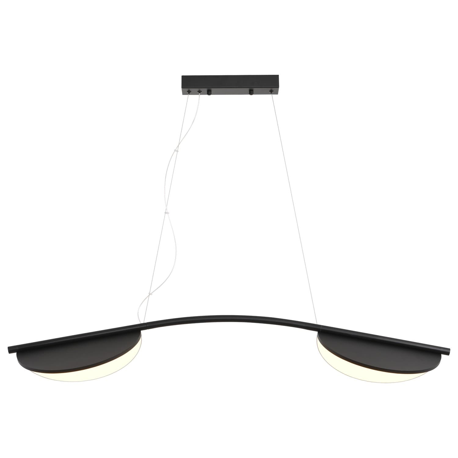 LED viseća lampa FK2017-45VL BK - Akcija