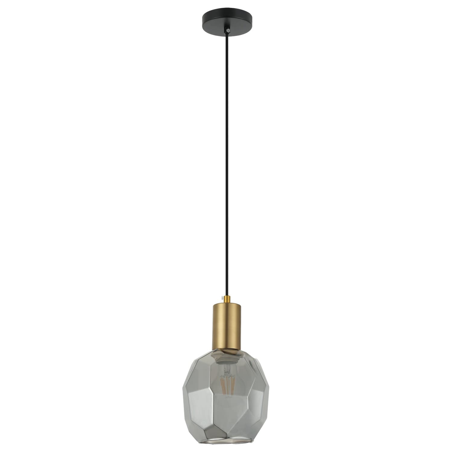 Viseća lampa F7039-1V BK+SM - Visilice