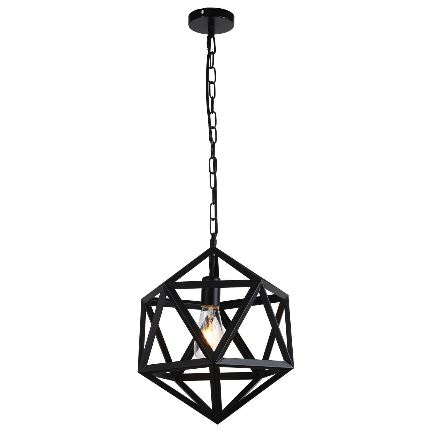 Visilica F7201-1LS BK - Vintage rasveta