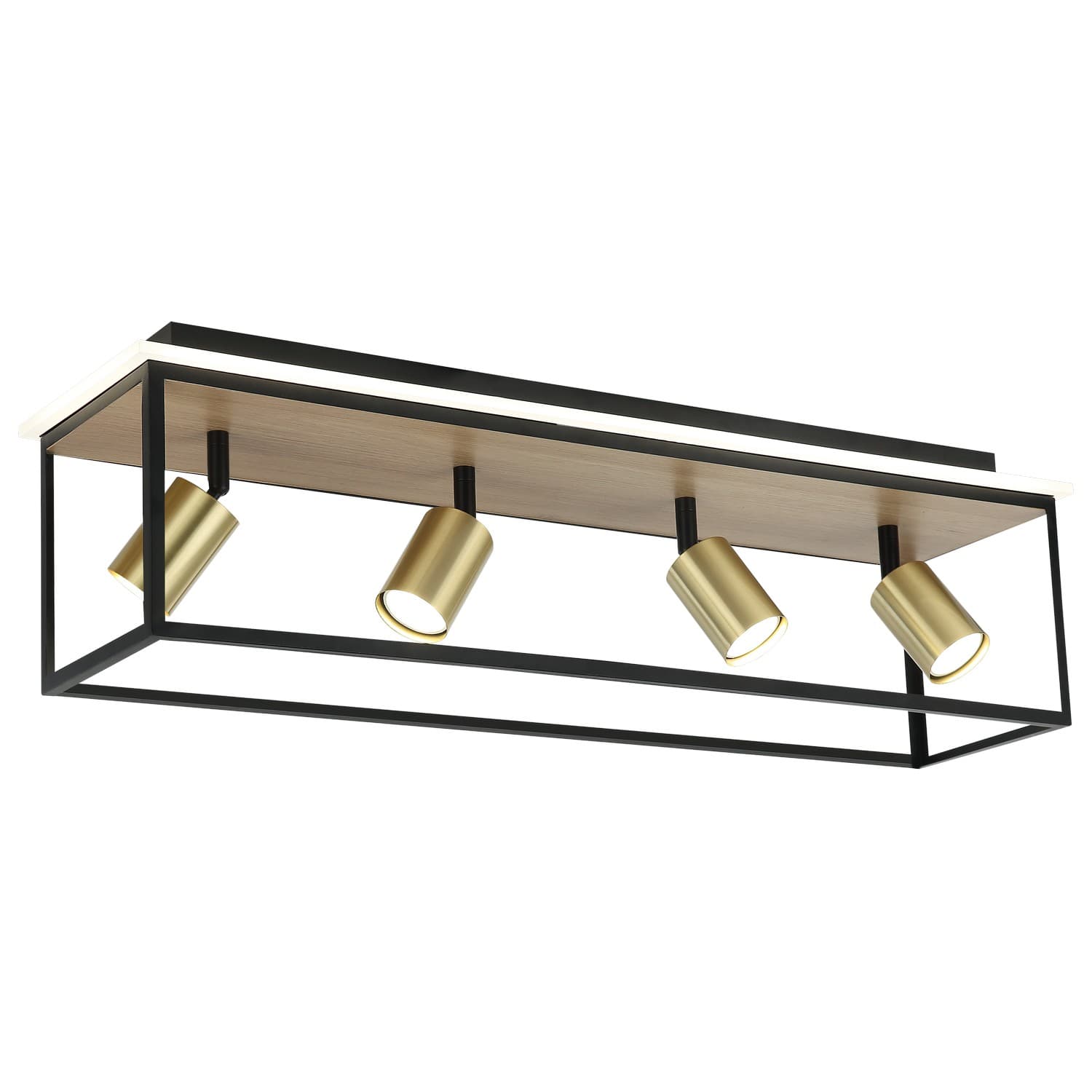 LED plafonska lampa FG152-4 BK+WD - LED plafonjere i plafonske lampe
