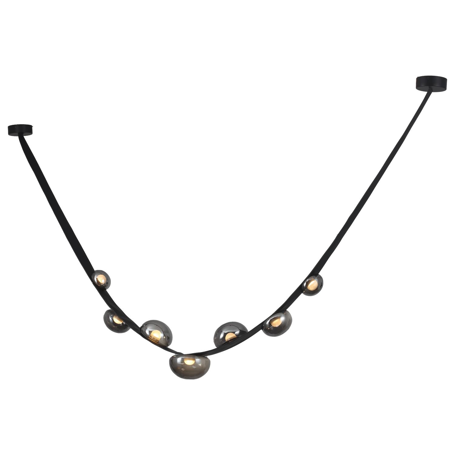 LED viseća lampa FK2015-17V BK - LED visilice