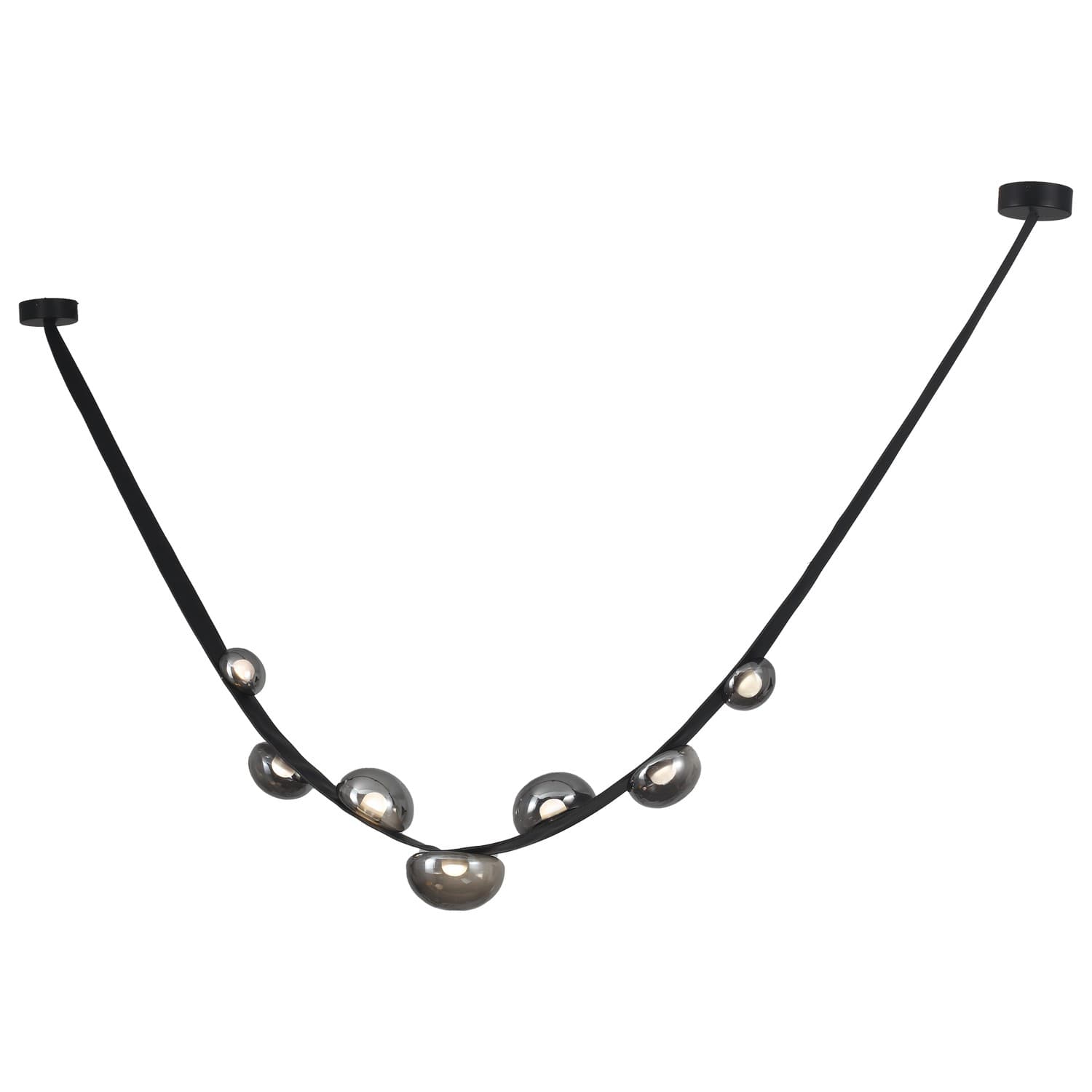 LED viseća lampa FK2015-17V BK - LED visilice