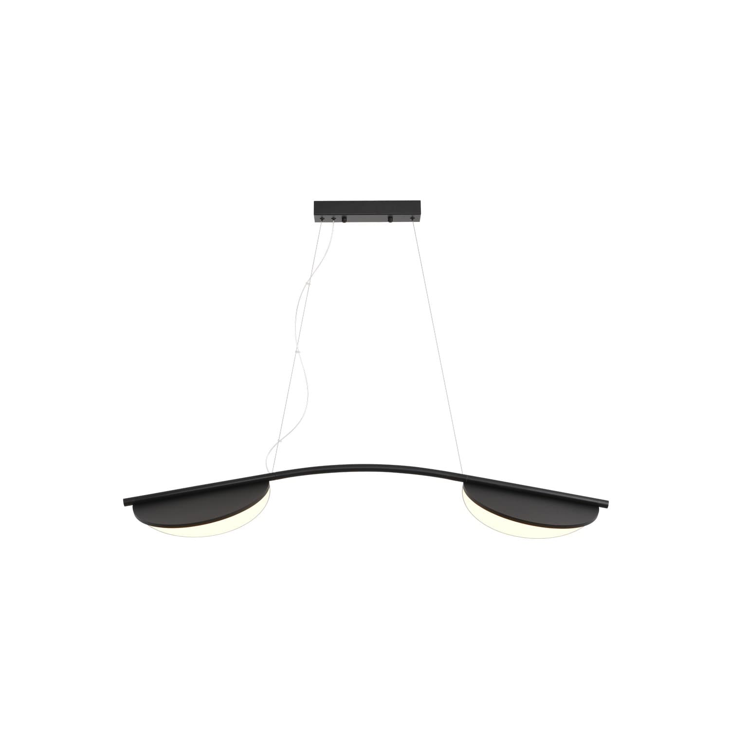 LED viseća lampa FK2017-45VL BK - Akcija