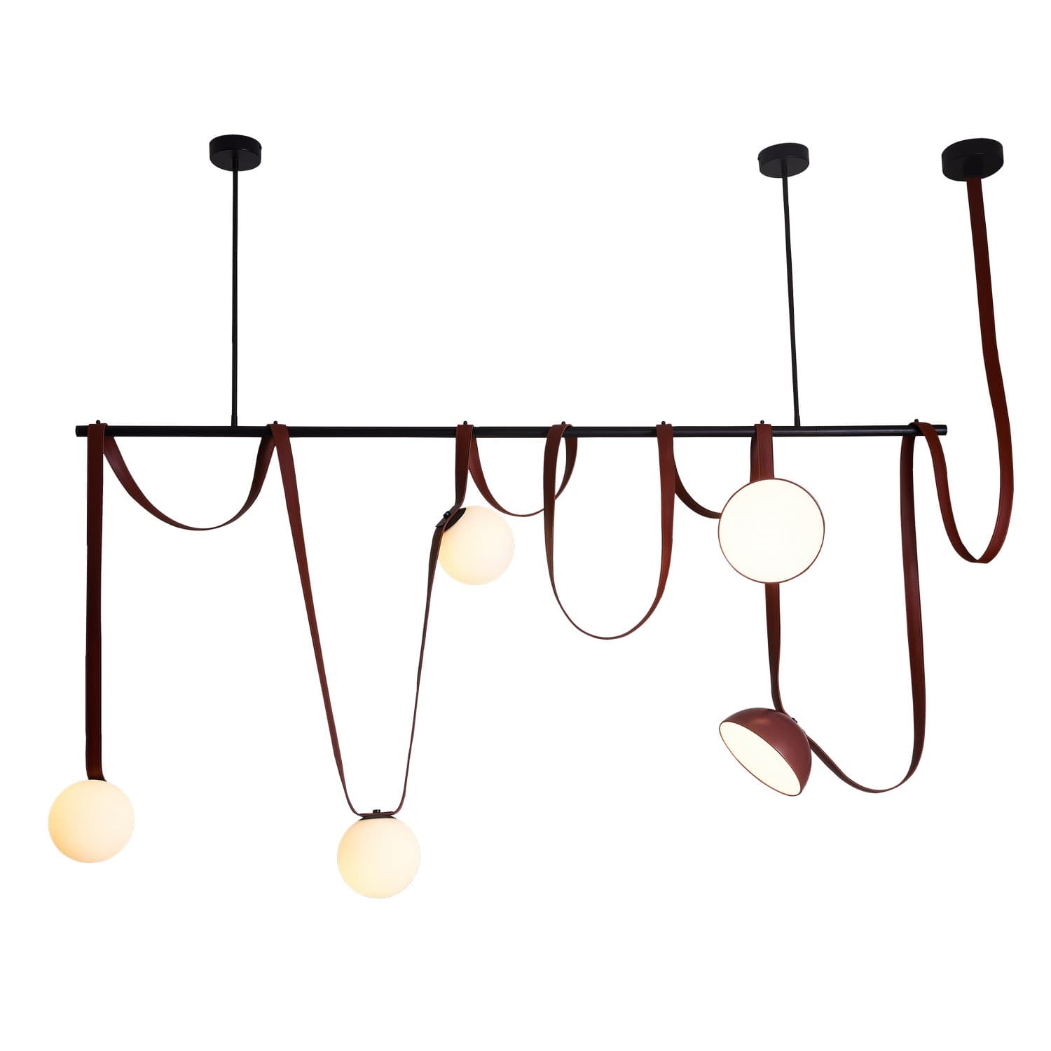 LED viseća lampa FK2100-20V BK/BR - LED visilice