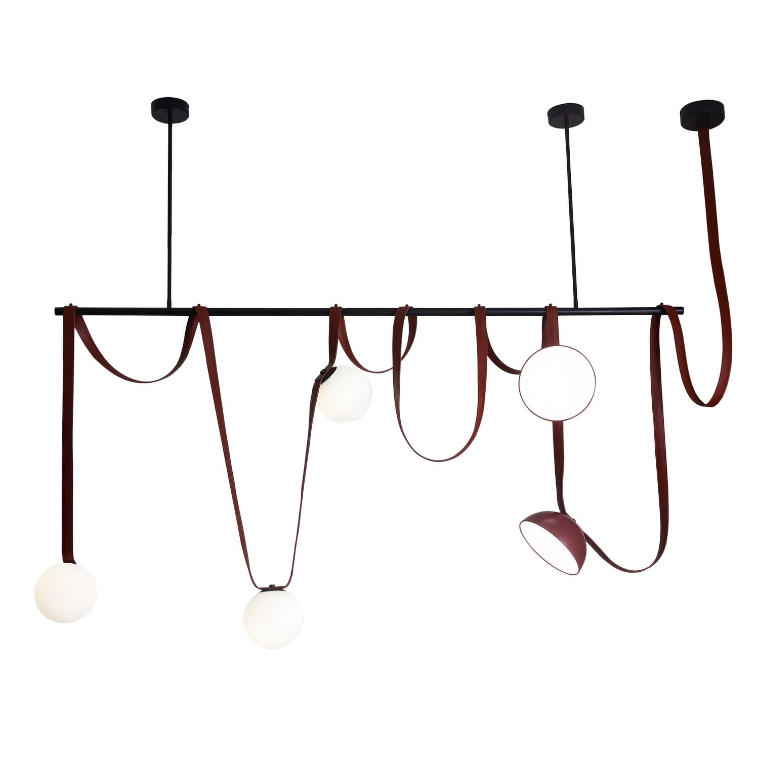 LED viseća lampa FK2100-20V BK/BR - LED visilice