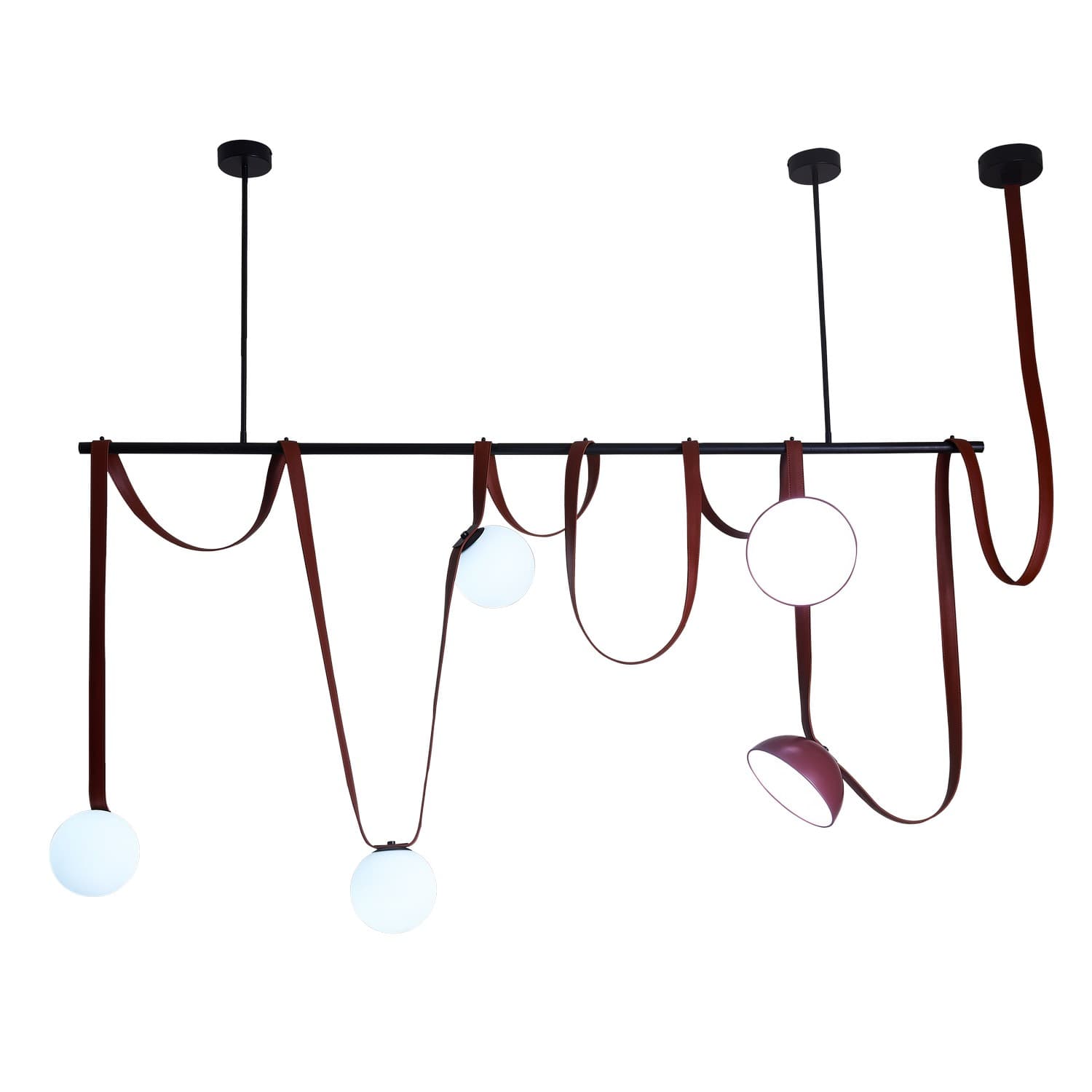 LED viseća lampa FK2100-20V BK/BR - LED visilice