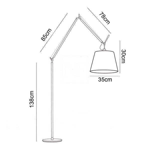 Podna lampa FK7005-1FL - Podne lampe