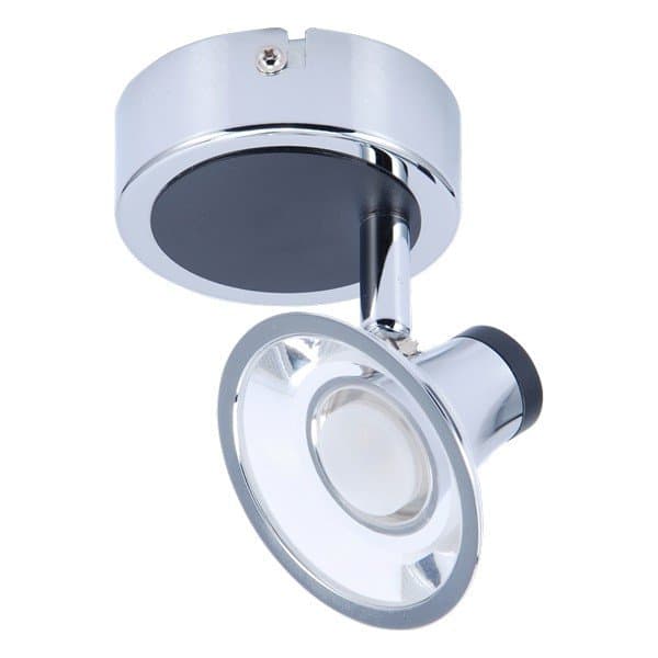 LED spot lampa LS101-1 CH+BK - Akcija