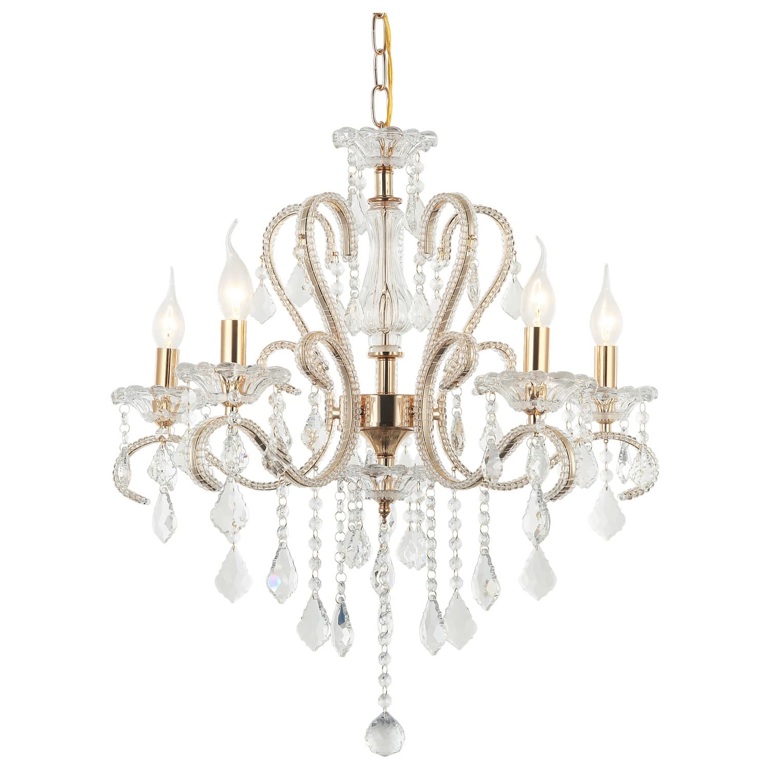 Luster kristal ML1403-5 GD - Lusteri