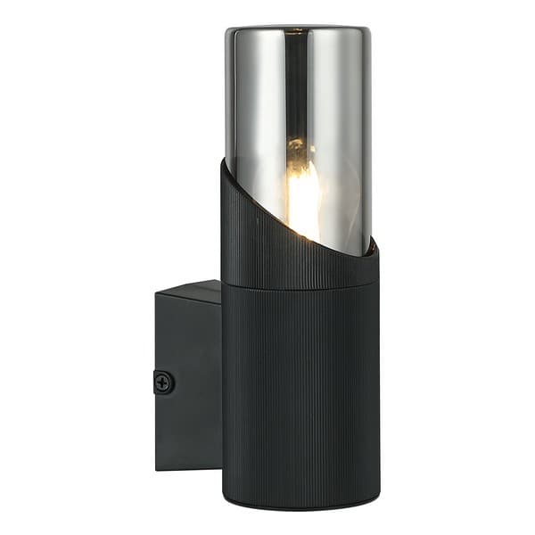 Spoljna lampa PS4701 BK+SM - Zidne lampe