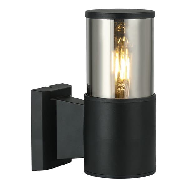Spoljna lampa PS4703 BK+SM - Zidne lampe