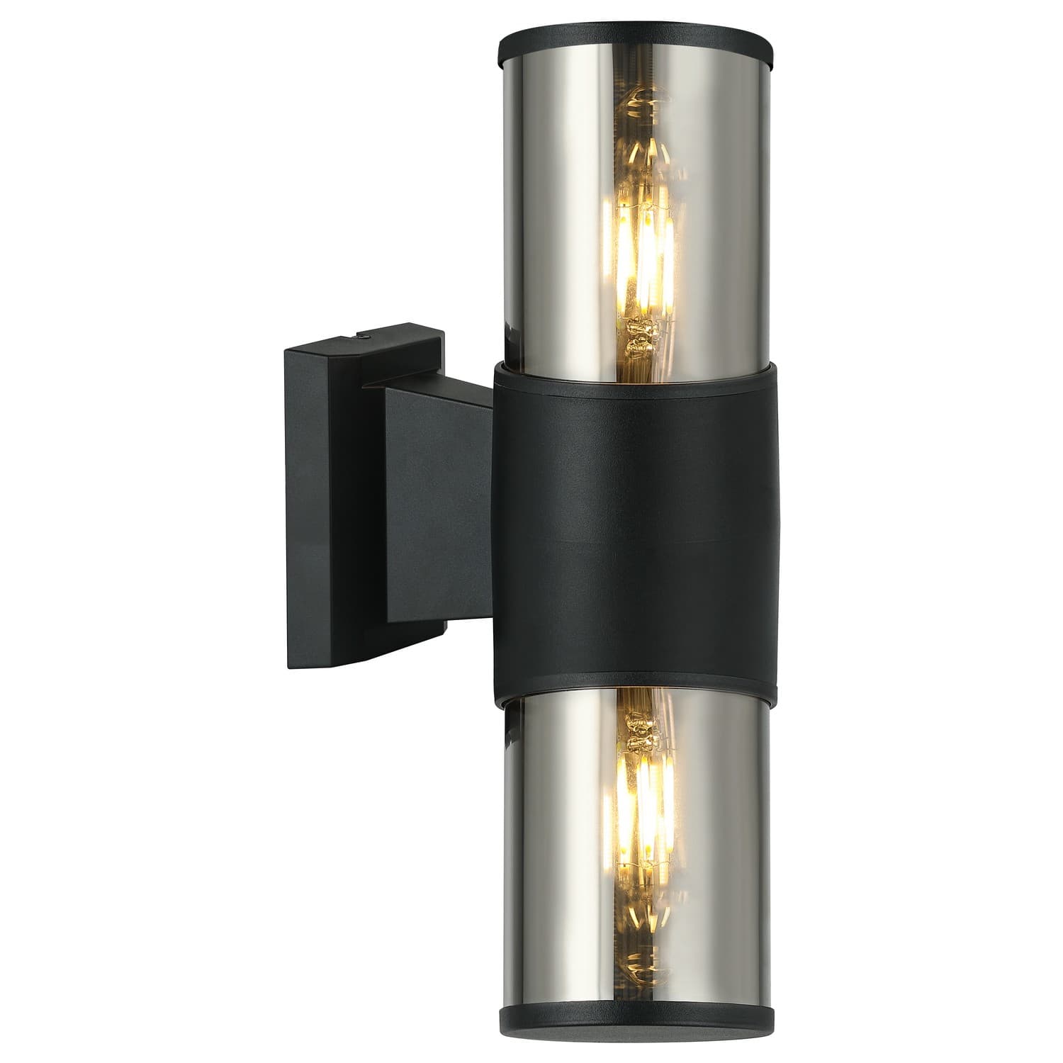 Spoljna lampa PS4704 BK+SM - Zidne lampe