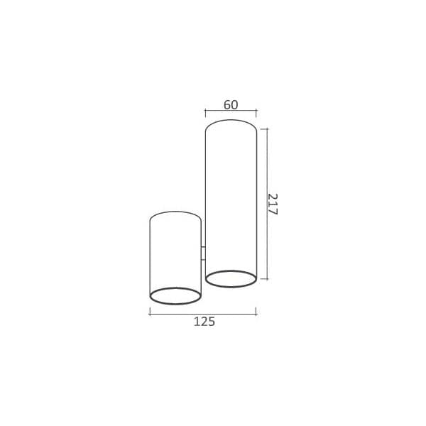 Plafonska lampa AFS103-1C WH - Akcija
