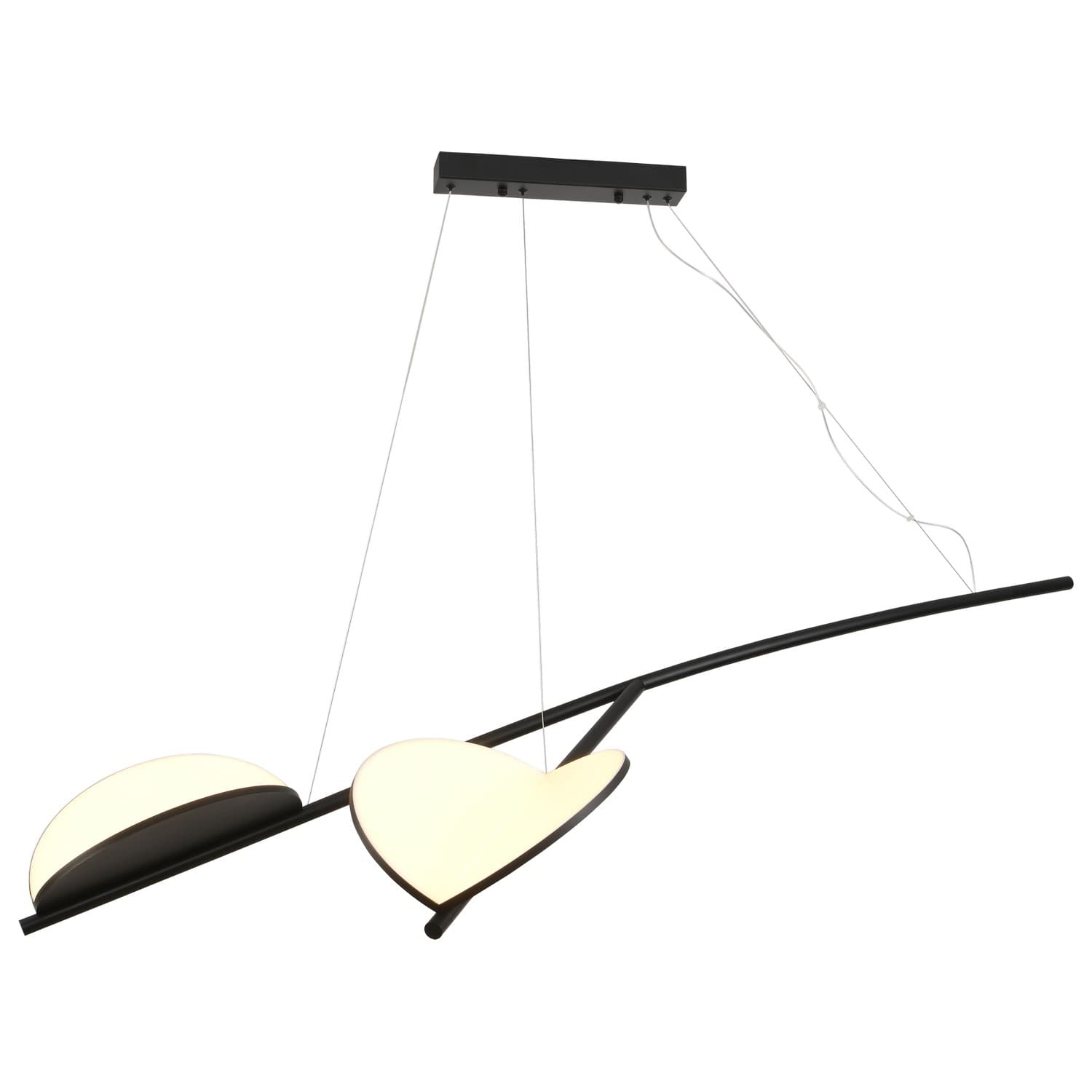 LED viseća lampa FK2017-45LS BK - Akcija