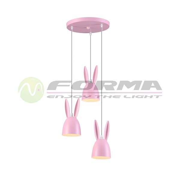 Visilica DF4803-3V PK - Dečija rasveta