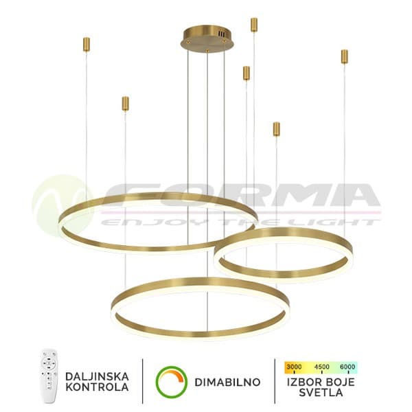 LED viseća lampa F2047-130C SG - LED visilice