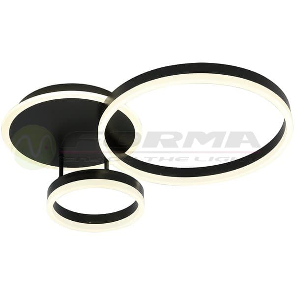 LED plafonska lampa F2047-66C BK - LED plafonjere i plafonske lampe
