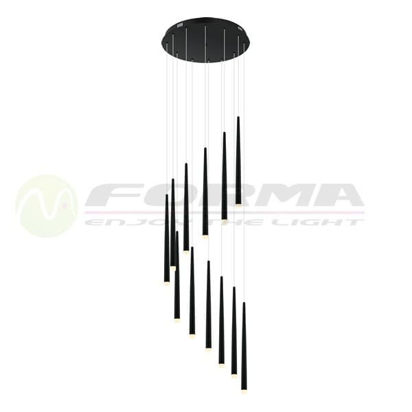 LED luster F2605-12LS BK - LED visilice