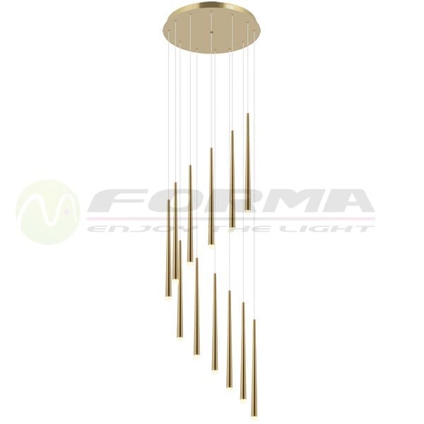 LED luster F2605-12LS BZ - LED visilice