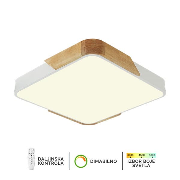 Plafonska lampa F2812-30C WH+WD - LED plafonjere i plafonske lampe
