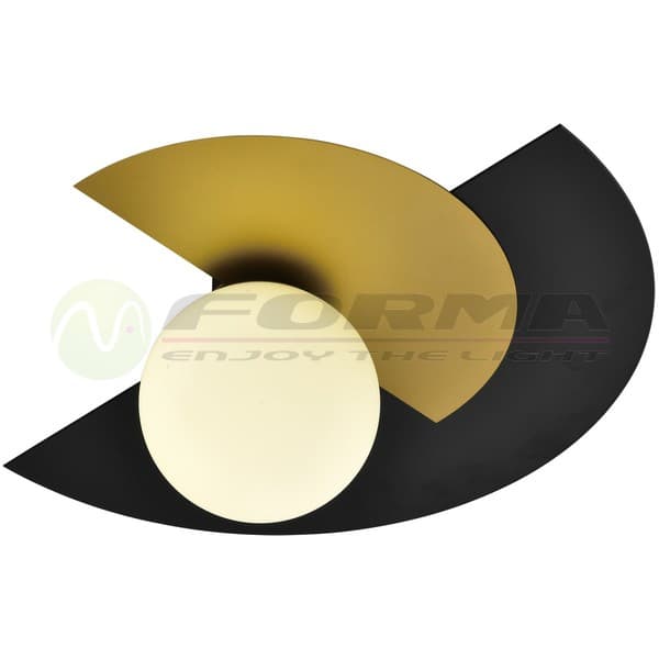 Plafonska lampa F4015-1G BK+SG - Plafonske lampe