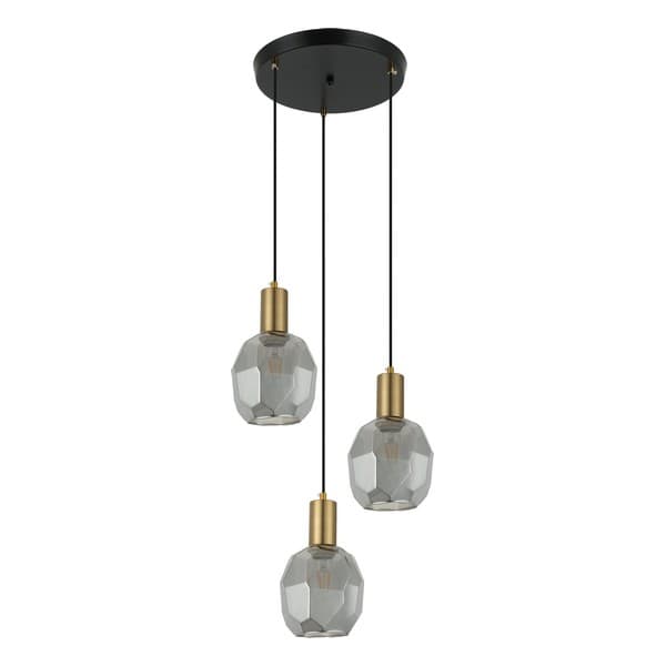Viseća lampa F7039-3V BK+SM - Visilice