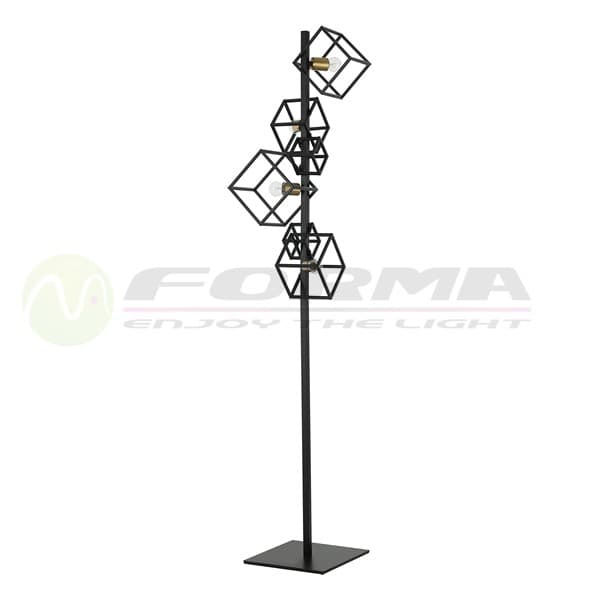 Podna lampa F7275-4F BK - Podne lampe