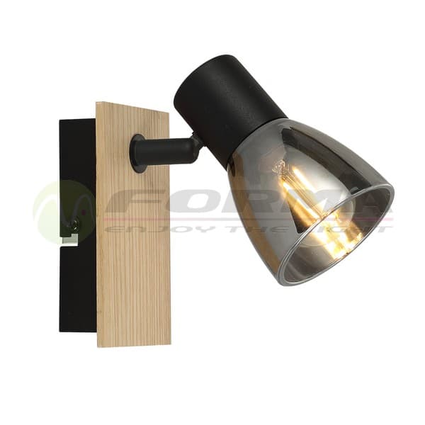Spot lampa FE406-1 BK+WD - Spotovi