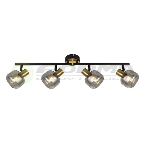 Spot lampa FE408-4 BK+SG - Akcija