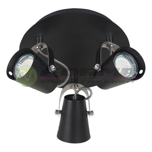 Spot lampa FG102-3C BK - Spotovi