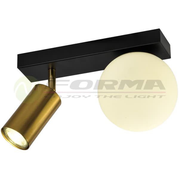 Spot lampa FG155-2 BK+SG - Spotovi
