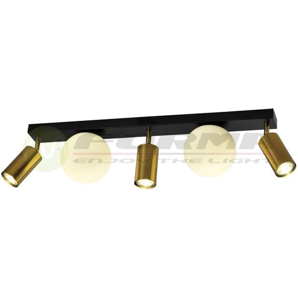 Spot lampa FG155-5 BK+SG - Spotovi