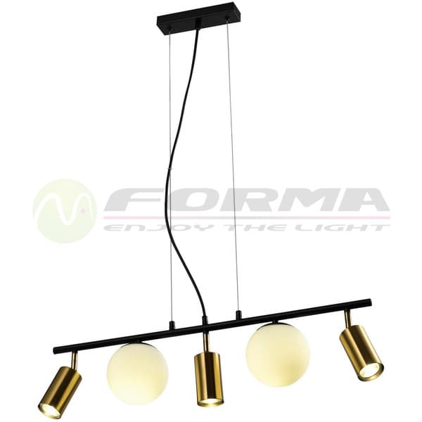 Viseća lampa FG155-5V BK+SG - Visilice