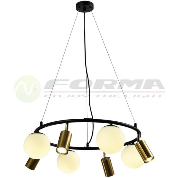 Viseća lampa FG155-8V BK+SG - Visilice