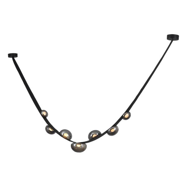 LED viseća lampa FK2015-17V BK - LED visilice