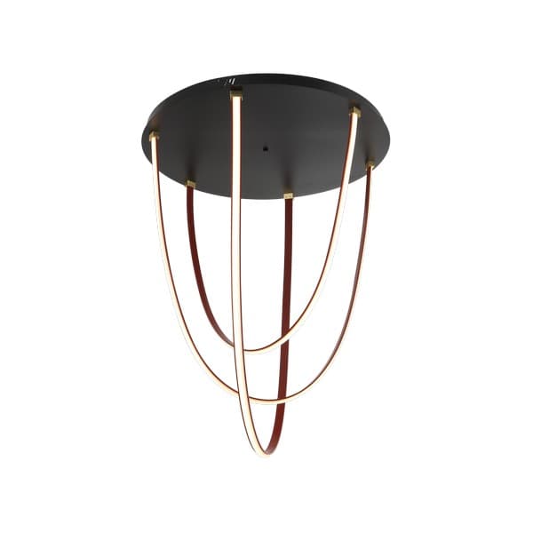 LED plafonska lampa FK2024-39C BR - LED plafonjere i plafonske lampe