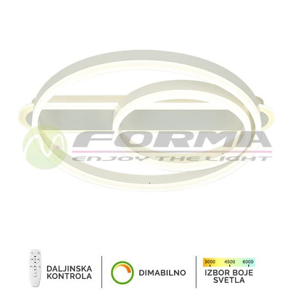 LED plafonska lampa F2047-82P WH - LED plafonjere i plafonske lampe