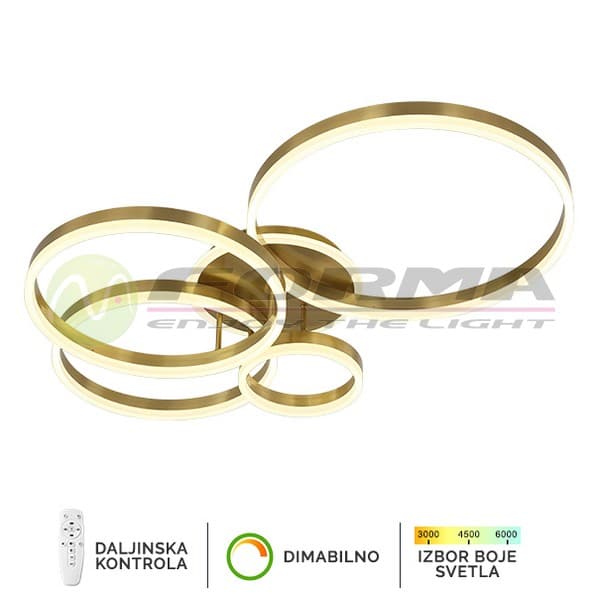 LED plafonska lampa F2047-132C SG - LED plafonjere i plafonske lampe