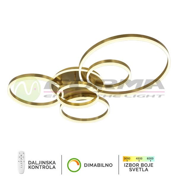 LED plafonska lampa F2047-174C SG - LED plafonjere i plafonske lampe