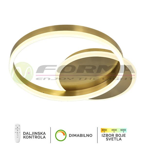 LED plafonska lampa F2047-46C SG - LED plafonjere i plafonske lampe